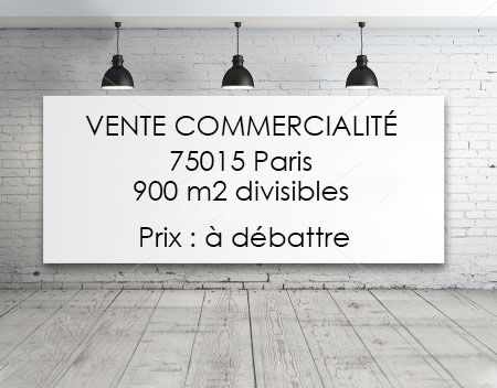 Annonce Commercialité